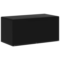 vidaXL Funda para muebles de jardín 2 uds 6 ojales 160x80x75 cm