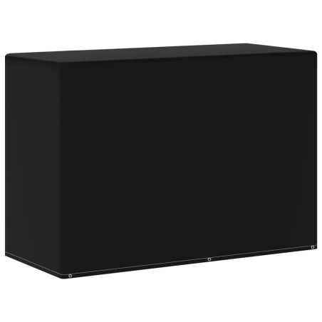 vidaXL Funda muebles jardín barbacoa gas 2 uds 6 ojales 180x80x125 cm