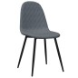 vidaXL Sillas de comedor 6 unidades terciopelo gris oscuro vidaXL Sillas de comedor 6 unidades terciopelo gris oscuro