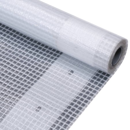 vidaXL Lonas de leno 2 unidades 260 g/m² 4x6 m blanca