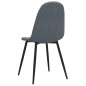 vidaXL Sillas de comedor 6 unidades terciopelo gris oscuro vidaXL Sillas de comedor 6 unidades terciopelo gris oscuro