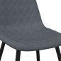 vidaXL Sillas de comedor 6 unidades terciopelo gris oscuro vidaXL Sillas de comedor 6 unidades terciopelo gris oscuro