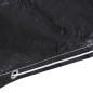 vidaXL Funda de muebles de jardín 2 uds 10 ojales 205x70 cm