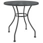 vidaXL Set de comedor de jardín 5 pzas malla metal expandido antracita vidaXL Set de comedor de jardín 5 pzas malla metal expandido antracita