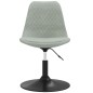 vidaXL Silla de comedor giratoria 6 uds terciopelo gris claro vidaXL Silla de comedor giratoria 6 uds terciopelo gris claro