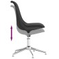 vidaXL Sillas de comedor giratorias 6 unidades tela gris oscuro vidaXL Sillas de comedor giratorias 6 unidades tela gris oscuro