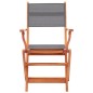 vidaXL Set de comedor de jardín 5 pzas madera maciza eucalipto gris vidaXL Set de comedor de jardín 5 pzas madera maciza eucalipto gris