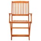 vidaXL Set de comedor de jardín plegable 7 pzas madera eucalipto vidaXL Set de comedor de jardín plegable 7 pzas madera eucalipto