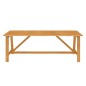 vidaXL Juego de comedor de jardín 9 piezas madera maciza de acacia vidaXL Juego de comedor de jardín 9 piezas madera maciza de acacia