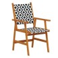 vidaXL Juego de comedor de jardín 9 piezas madera maciza de acacia vidaXL Juego de comedor de jardín 9 piezas madera maciza de acacia