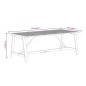 vidaXL Juego de comedor de jardín 9 piezas madera maciza de acacia vidaXL Juego de comedor de jardín 9 piezas madera maciza de acacia