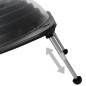 vidaXL Calentador solar de piscina 75x75x36 cm HDPE aluminio
