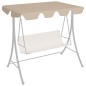 vidaXL Dosel de repuesto columpio de jardín beige 188/168x145/110 cm vidaXL Dosel de repuesto columpio de jardín beige 188/168x145/110 cm