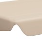 vidaXL Dosel de repuesto columpio de jardín beige 188/168x145/110 cm vidaXL Dosel de repuesto columpio de jardín beige 188/168x145/110 cm
