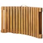 vidaXL Tumbona de madera maciza de acacia marrón vidaXL Tumbona de madera maciza de acacia marrón