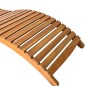 vidaXL Tumbona de madera maciza de acacia marrón vidaXL Tumbona de madera maciza de acacia marrón