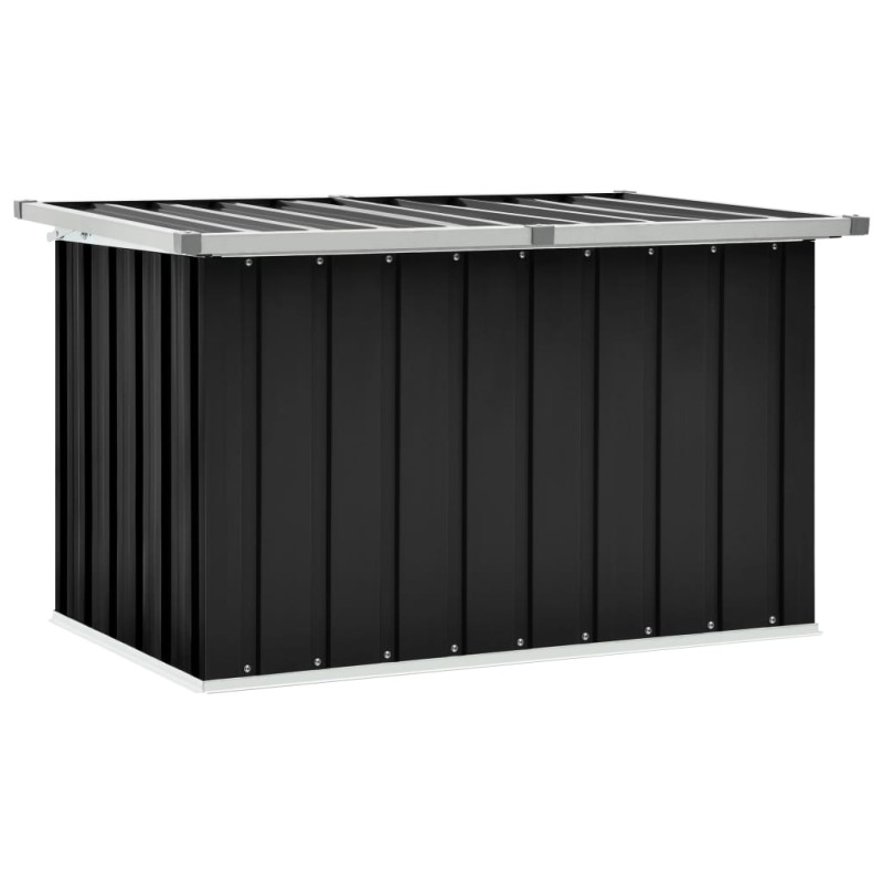vidaXL Caja de almacenaje para jardín gris antracita 109x67x65 cm vidaXL Caja de almacenaje para jardín gris antracita 109x67x65 cm