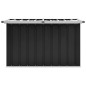vidaXL Caja de almacenaje para jardín gris antracita 109x67x65 cm vidaXL Caja de almacenaje para jardín gris antracita 109x67x65 cm
