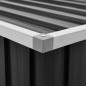 vidaXL Caja de almacenaje para jardín gris antracita 109x67x65 cm vidaXL Caja de almacenaje para jardín gris antracita 109x67x65 cm