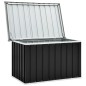 vidaXL Caja de almacenaje para jardín gris antracita 109x67x65 cm vidaXL Caja de almacenaje para jardín gris antracita 109x67x65 cm