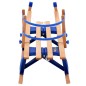 vidaXL Trineo de nieve plegable respaldo de madera 119 cm vidaXL Trineo de nieve plegable respaldo de madera 119 cm