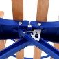 vidaXL Trineo de nieve plegable respaldo de madera 119 cm vidaXL Trineo de nieve plegable respaldo de madera 119 cm