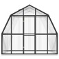 vidaXL Invernadero con estructura de aluminio gris antracita 3,3 m² vidaXL Invernadero con estructura de aluminio gris antracita 3,3 m²