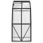 vidaXL Invernadero con estructura de aluminio gris antracita 3,3 m² vidaXL Invernadero con estructura de aluminio gris antracita 3,3 m²