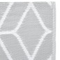 vidaXL Alfombra de exterior PP gris 160x230 cm vidaXL Alfombra de exterior PP gris 160x230 cm