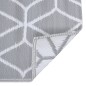 vidaXL Alfombra de exterior PP gris 160x230 cm vidaXL Alfombra de exterior PP gris 160x230 cm