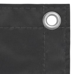 vidaXL Toldo para balcón tela oxford gris antracita 120x500 cm