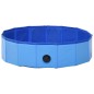 vidaXL Piscina para perros plegable PVC azul 80x20 cm vidaXL Piscina para perros plegable PVC azul 80x20 cm