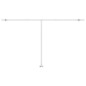 vidaXL Toldo de pie retráctil manual naranja y marrón 500x350 cm vidaXL Toldo de pie retráctil manual naranja y marrón 500x350 cm