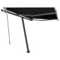vidaXL Toldo de pie retráctil manual gris antracita 350x250 cm vidaXL Toldo de pie retráctil manual gris antracita 350x250 cm