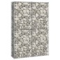 vidaXL Cesta para muro de gaviones de alambre galvanizado 150x100x30cm vidaXL Cesta para muro de gaviones de alambre galvanizado 150x100x30cm