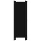 vidaXL Biombo divisor de 6 paneles negro 300x180 cm vidaXL Biombo divisor de 6 paneles negro 300x180 cm