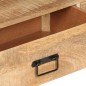 vidaXL Mueble para TV madera maciza de mango 150x30x45 cm 