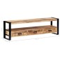 vidaXL Mueble para TV madera maciza de mango 150x30x45 cm 