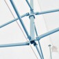 vidaXL Carpa plegable Pop-up con paredes laterales acero gris 3x6 m
