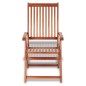 vidaXL Sillas plegables de jardín 2 uds madera maciza acacia marrón 