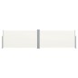 vidaXL Toldo lateral retráctil color crema 160x600 cm vidaXL Toldo lateral retráctil color crema 160x600 cm