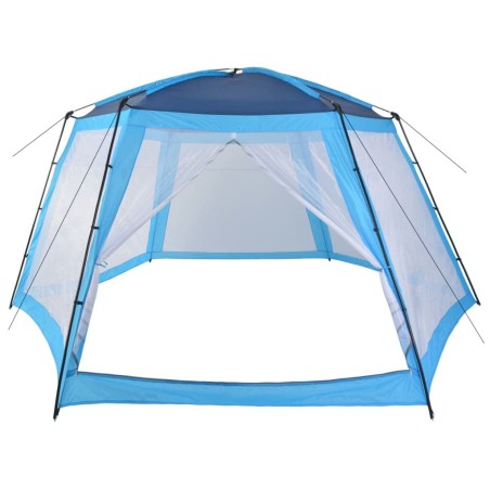 vidaXL Carpa para piscina de tela azul 590x520x250 cm