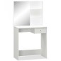 vidaXL Tocador de madera de ingeniería blanco 75x40x141 cm vidaXL Tocador de madera de ingeniería blanco 75x40x141 cm