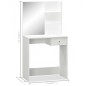 vidaXL Tocador de madera de ingeniería blanco 75x40x141 cm vidaXL Tocador de madera de ingeniería blanco 75x40x141 cm