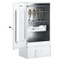 vidaXL Horno ahumador barbacoa 1 kg de virutas de madera 44,5x29x83 cm vidaXL Horno ahumador barbacoa 1 kg de virutas de madera 44,5x29x83 cm