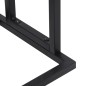 vidaXL Toallero de pie de hierro negro 48x24x78,5 cm vidaXL Toallero de pie de hierro negro 48x24x78,5 cm