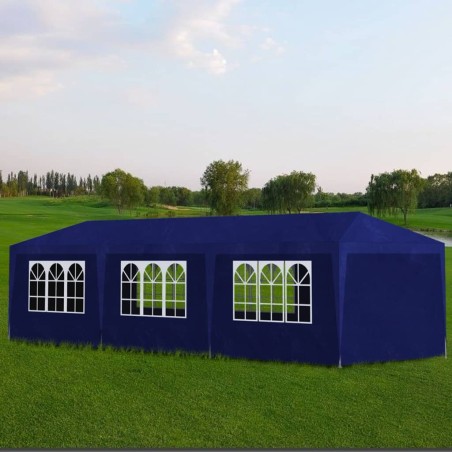 vidaXL Carpa para celebraciones azul 3x9 m