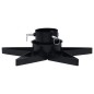 vidaXL Soporte para árbol de Navidad negro 47x47x13,5 cm vidaXL Soporte para árbol de Navidad negro 47x47x13,5 cm