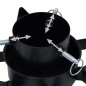 vidaXL Soporte para árbol de Navidad negro 47x47x13,5 cm vidaXL Soporte para árbol de Navidad negro 47x47x13,5 cm