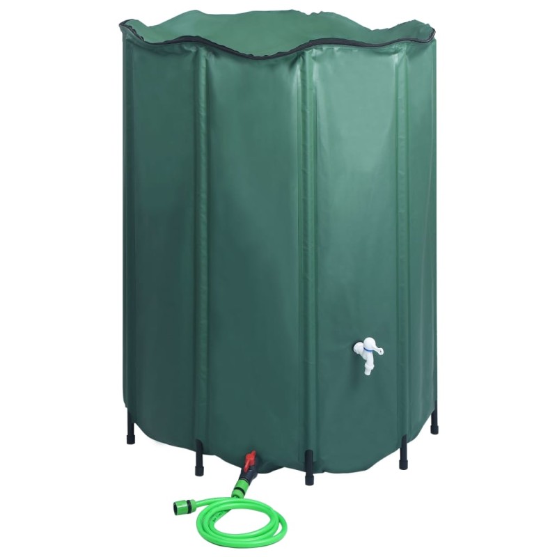 vidaXL Depósito de agua de lluvia plegable con espita 1250 L vidaXL Depósito de agua de lluvia plegable con espita 1250 L